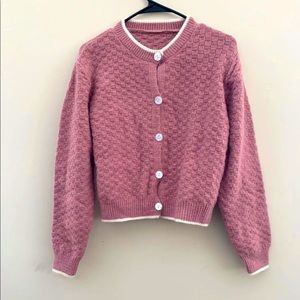 cardigan sweater with skirt